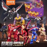 【Fast shipping】blokees marvel legends blokees blind box mô hình spider man mô hình iron man mark 85 đồ chơi lắp ráp