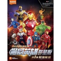 【Fast shipping】blokees marvel legends blokees blind box mô hình spider man mô hình iron man mark 85 đồ chơi lắp ráp