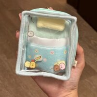 【Fast shipping】sumikko gurashi túi bút cute Túi đựng đồ mini dễ thương Nhật Bản San Corner Creatures Starry Sky Series với dây đeo