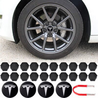 [Fastship] Thích hợp cho mẫu Tesla 3 / X / S / Y Hub Cap Hub Cap Logo Cap Center Cap Phụ kiện sửa đổi