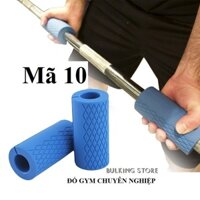 Fat Gripz tay nắm cao su ( 1 đôi) bọc tạ tập gym - Dụng cụ hỗ trợ cầm nắm, tập tay.