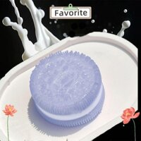 Favoritegoods Bánh Quy Pinching Đồ Chơi, Silicon Lớn Bóp Món Tráng Miệng Đồ Chơi Mô Phỏng Mochi Taba Handmade Fidget Quà Tặng