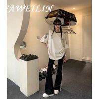 Faweilin F32427 Nguồn Hàng có sẵn Ưu đãi đặc biệt (200g Chải chặt) Tik Tok Chất lượng Ba thanh Áo thun Cotton nguyên chất SH Việt Nam Tag Price198333 Giá khuyến mãi Sh Việt Nam119000 A29j2i4 10Z250307