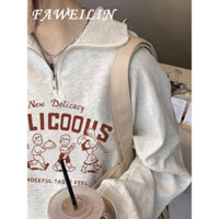 Faweilin polo Cổ Nửa Dây Kéo Vai Trước Bạn Gái Đầm Nhật Bản Mỹ Retro Sang Trọng Rời Hoa Cay Ngọt Ngào Áo Dài Tay Màu Xám Nữ Thẻ Giá 378 Giá Khuyến Mãi 189 SH Việt Nam Thẻ Giá215000 Giá khuyến mãi Sh Việt Nam129000 A28j149 10Z250307