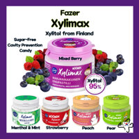 Fazer Xylimax / Xylitol Candy / Phần Lan Xylitol / Kẹo ngăn ngừa rụng răng cho trẻ em không đường