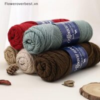 Fbvn 500g Sợi len Alpaca Sợi thô Mềm mại Ấm áp DIY Đan và móc, Dự án thủ công mùa đông ấm áp, Áo len, Khăn choàng, Mũ HOT