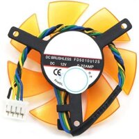 FD5010U12S 47MM 39MM 4Pin DC 12V 0.22A VGA Fan For ATI graphics card cooling fan