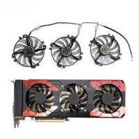 Fd7010h12d DC12V 0.35A ASL GTX1070 GTX1070Ti cho manli GTX 1070Ti 1080 GTX1080 Gallardo Đồ họa Video Card quạt làm mát