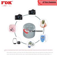 FDK CR1/3N Máy Ảnh Leica M6m7 Máy Đo Đường Huyết Dụng Cụ Làm Đẹp Điện Tử 3V Nút Pin Lithium DL-1/3N