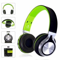 FE-012 Foldable Headphone Universal Wireless Bluetooth Stereo Headset TF Card NFC Earphone with Microphone