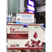Fe Unifrance- Thực phẫm bổ sung sắt cho bà bầu, người thiếu máu, độ tuổi phát triển hộp 20 ống- Nhà Thuốc Mỹ Kim