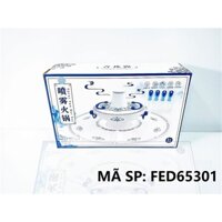 FED65301 HỘP BẾP NỒI LẨU CÙ LAO PIN KHÓI (TRẮNG) Spray Fun Hot Pot