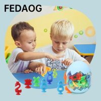 Fedaog 45 / 60 Bộ Phi Tiêu Ném Mềm, Đồ Chơi Cốc Hút Nhựa / Nhựa Cha Mẹ-Con, Trò Chơi Tương Tác Nhiều Màu Đồ Chơi Fidget Trẻ Em