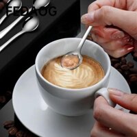 Fedaog 5 Thìa Trà Cà Phê, Thìa Mini Inox Chống Rỉ Sét, Thìa Muối Kem Chất Lượng Nhà Bếp
