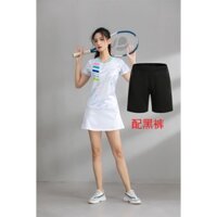 [FeelTime Store] Bộ đồ cầu lông thoáng khí nhanh khô cho nam và nữ, áo tennis ngắn tay 2025.3.23