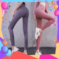 FEESHIP Quần Tập Legging Cạp Cao SIêu Nâng Mông Tập gym, Yoga Chất Đẹp Mã MT