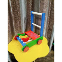 Feeship Xe Tập Đi Gà Mổ Thóc Bằng Gỗ Cho Bé HP