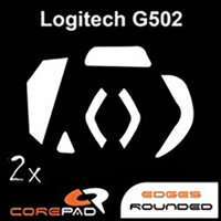 Feet chuột PTFE Corepad Skatez Logitech G502 Proteus Core  G502 Proteus Spectrum  G502 Hero - 2 Bộ - Hàng Chính Hãng