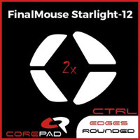 Feet chuột PTFE Corepad Skatez FinalMouse Starlight-12 - 2 Bộ - Hàng Chính Hãng - Ctrl