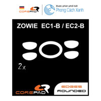 Feet chuột PTFE Corepad Skatez PRO Zowie EC1-B  EC2-B 2 bộ - Hàng Chính Hãng - Pro