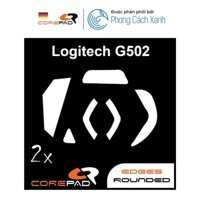 Feet chuột PTFE Corepad Skatez Logitech G502  Wired (2 Bộ) - Hàng Chính Hãng