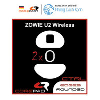 Feet chuột PTFE Corepad Skatez CTRL Zowie U2 Wireless / FK2-DW / ZA13-DW / S2-DW - Hàng Chính Hãng