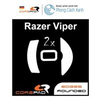 Feet chuột PTFE thay thế Corepad Skatez PRO Razer Viper / Razer Viper 8KHz - 2 BỘ - Hàng Chính Hãng