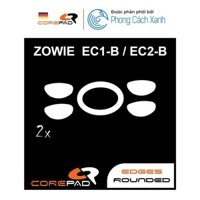 Feet chuột thay thế PTFE Corepad Skatez Zowie EC1-B / EC2-B (2 bộ) - Hàng Chính Hãng