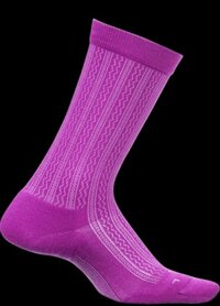 Feetures Women’s Texture Cushion Crew S, M, L, XL