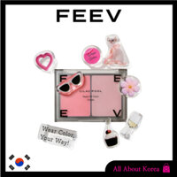 [FEEV]HYPER-FIT COLOR CHEEK 2colors, Phấn Má Hồng 2 Màu Vừa Vặn Hyp-fit [feev]