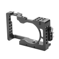 Feichao Cho Sony A6500 A6400 A6300 A6000 Máy Ảnh DSLR Hợp Kim Nhôm Camera Lồng Giàn Khoan Phim Video Làm Phim Ổn Định Khung Bảo Vệ