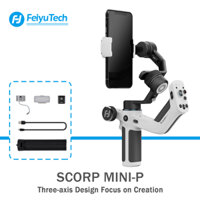 Feiyutech Tay Cầm Chống Rung mini-p 3 Trục Cho Điện Thoại iphone samsung xiaomi tripod Tải 520g