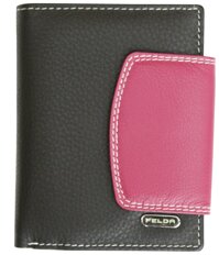 Felda RFID Genuine Leather Ladies Purse Wallet Multi Colour Credit Card & Coins