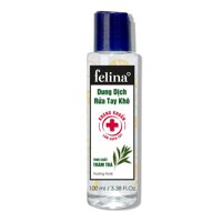 Felina Dung Dịch Rửa Tay Khô Felina Kháng Khuẩn Tinh Chất Tràm Trà Hương Xoài 100ml