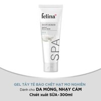 Felina Gel Tẩy Tế Bào Da Felina Tinh Chất Sữa Milk Body Scrub 300ml