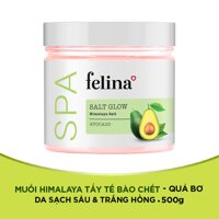 Felina Muối Tắm Felina Salt Avocado Tẩy Tế Bào Da Chiết Xuất Bơ 500g