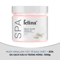 Felina Muối Tắm Felina Salt Milk Tẩy Tế Bào Da Tinh Chất Sữa 500g