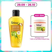 Felina Tinh Dầu Dưỡng Thể Felina Oliu Và Argan Cho Làn Da Mềm Mịn 100ml