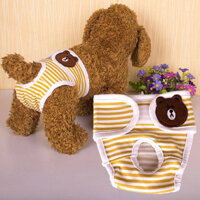 Female Dog Physical Pants Female Dog Teddy Menstrual Holiday Anti-Scratching Safety Sanitary Towel Underwear Male Dog Diaper HyEd