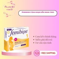 Femibion - Vitamin Cho mẹ bầu giai đoạn 0-12 tuần