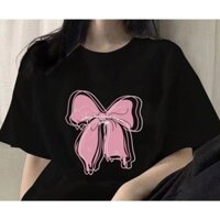 Femininechic Mới Nữ Thời Trang Áo Thun Nữ Polo Cổ Thẳng Vai Áo Thun Tay Ngắn Rời Cotton Top Dành Cho Nữ