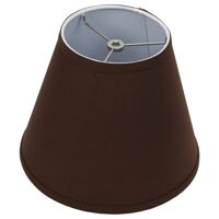 FenchelShades.com Lampshade 6" Top Diameter x 11" Bottom Diameter x 9" Slant Height with Washer (Spider) Attachment for Lamps with a Ha...