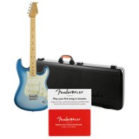 Fender American Elite Stratocaster Maple FB Sky Burst Guitar w/Fender Play Pre