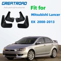 FENDER Bộ 4 Tấm Chắn Bùn Trước Sau Cho mitsubishi lancer ex 2008 2009 2010 2011 2012 2013