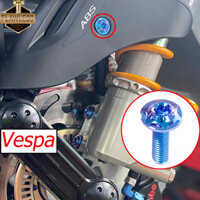 FENDER Bộ Bu Lông Đinh Ốc Bằng Titan M6 Dành Cho Xe Vespa Sprint Primavera 150