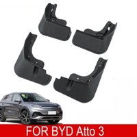 FENDER Cho BYD Atto 3 EV 2022 2023 Chắn Bùn Tự Động Phía Trước Phía Sau 4 Chiếc Chắn Bùn Đặc Biệt Chắn Bùn Bùn Phụ Kiện Xe Hơi