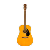 Fender FSR CD-60S Exotic Dao Dreadnought Acoustic Guitar, Aged Natural