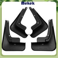 FENDER Jows Tấm chắn bùn ô tô Splash Guards Tấm chắn bùn Tấm chắn bùn, Không khoan Bánh xe lốp phía trước và phía sau trong mọi thời tiết Bộ đèn chắn bùn linh hoạt, Bộ phụ kiện bên ngoài 4 chiếc