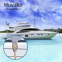 FENDER Kẹp chắn bùn MUVAKO, Làm việc với cản Phao 4 Kẹp cản thuyền, Móc treo chắn bùn đường sắt vuông Pontoon bền bỉ để lắp ráp