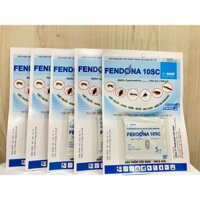 Fendona 10SC Thuốc diệt muỗi, diệt kiến, diệt gián, bọ chét, rận, kiến ba khoang - Combo 10 gói x 5ml